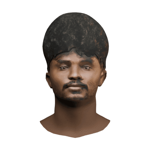 3D avatar of Maharaj, generated by Everiko